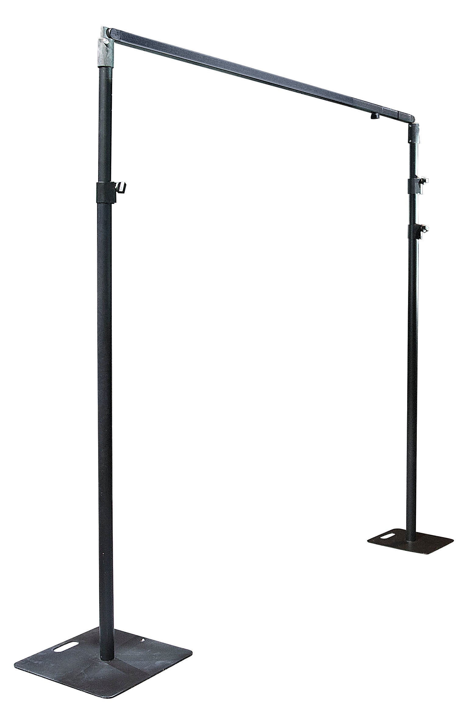 Pipe & Drape - Baseplate 450mm x 450mm Svart - Wentex | Bellalite