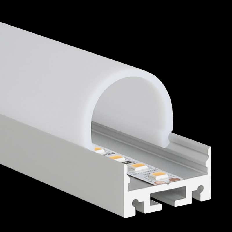 Aluminiumprofil M-Line Extra Low 24, 2m - PROLED | Bellalite Aluminiumprofil M-Line Extra Low 24, 2m - PROLED | Bellalite