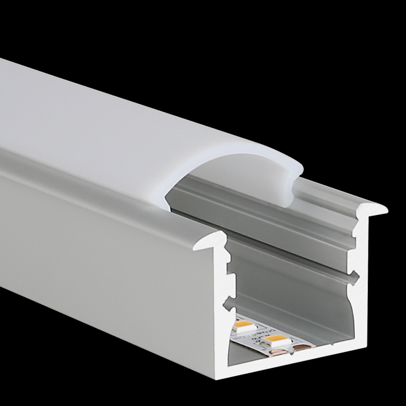 Aluminiumprofil M-Line Rec, 2m - PROLED | Bellalite