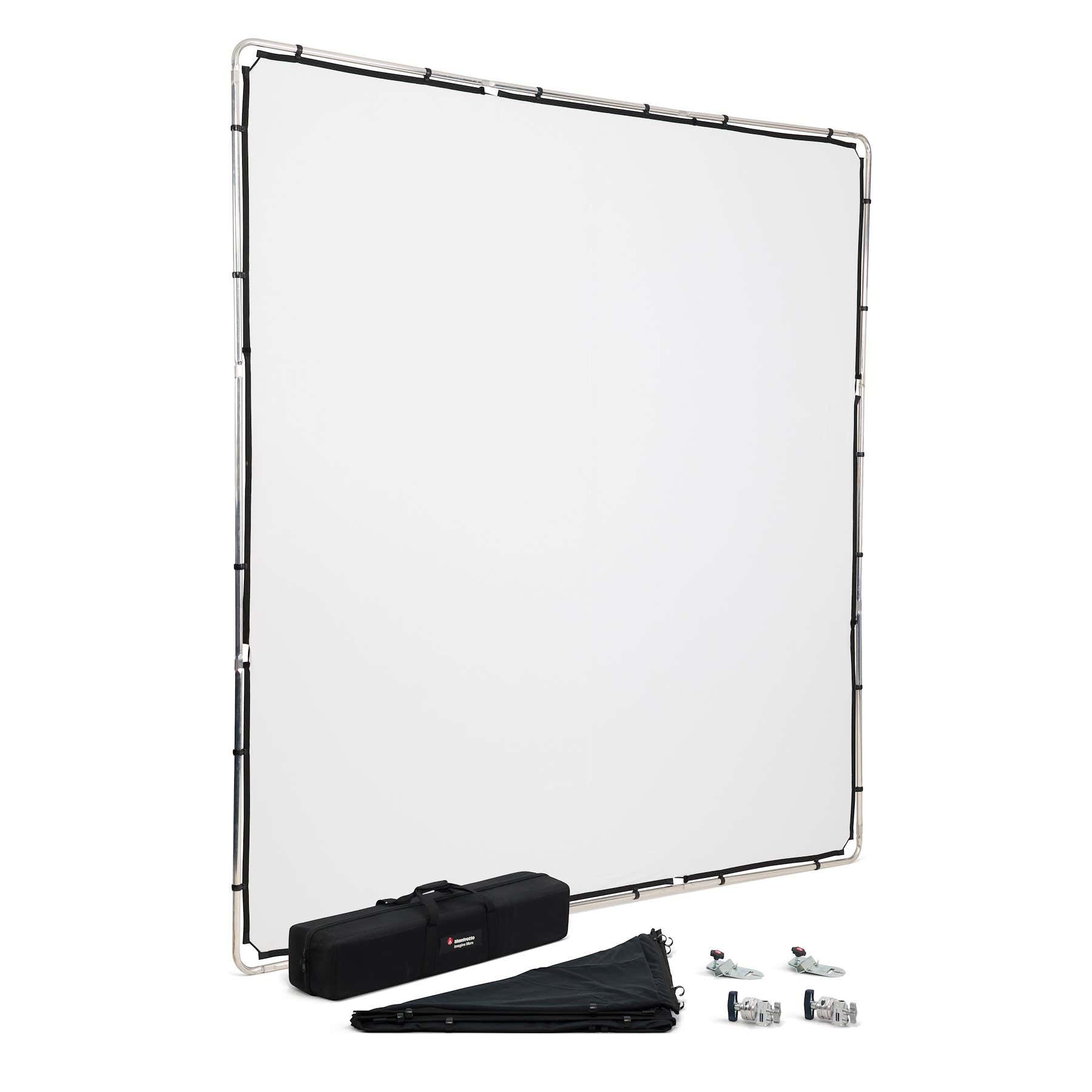 Manfrotto Pro Scrim All In One Kit XL 2,9m x 2,9m - Manfrotto | Bellalite Manfrotto Pro Scrim All In One Kit XL 2,9m x 2,9m - Manfrotto | Bellalite