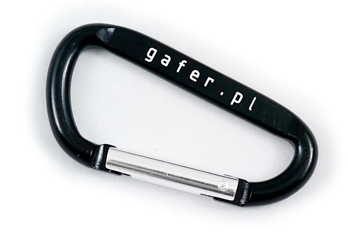 Aluminum Carabiner Clip Svart - Gafer.pl | Bellalite Aluminum Carabiner Clip Svart - Gafer.pl | Bellalite