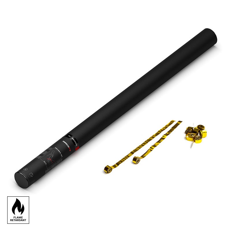 MAGICFX® Handheld Streamer Cannon 80cm Gold Metallic - MagicFX | Bellalite