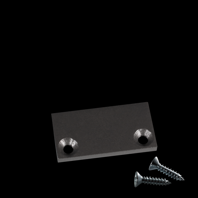 Ändstycke Flat M-Line Extra Low 24 Svart - PROLED | Bellalite