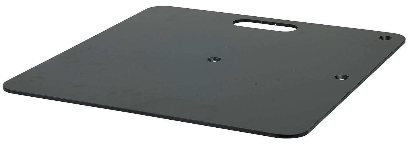 Pipe & Drape - Baseplate 450mm x 450mm Svart - Wentex | Bellalite Pipe & Drape - Baseplate 450mm x 450mm Svart - Wentex | Bellalite