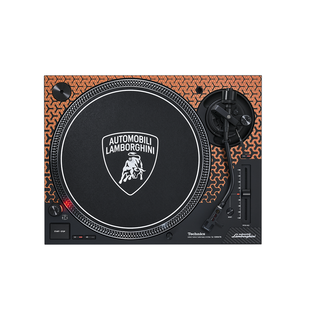 Technics SL-1200M7B Automobili Lamborghini Collaboration Orange - Technics | Bellalite