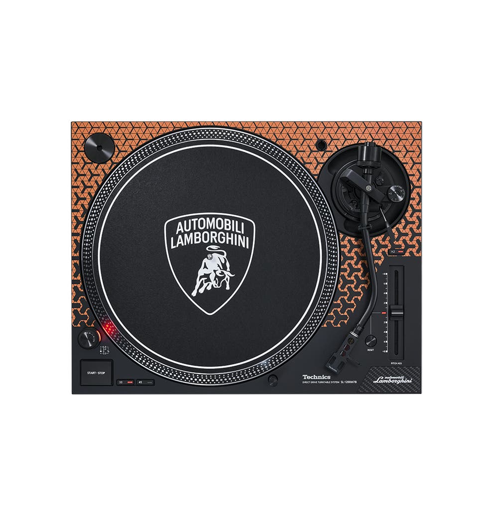 Technics SL-1200M7B Automobili Lamborghini Collaboration Orange - Technics | Bellalite Technics SL-1200M7B Automobili Lamborghini Collaboration Orange - Technics | Bellalite