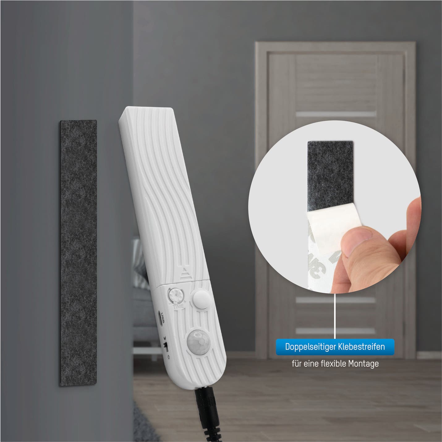 LED-Strip Sensor 2m Batteridriven 3000K - Ansmann | Bellalite LED-Strip Sensor 2m Batteridriven 3000K - Ansmann | Bellalite