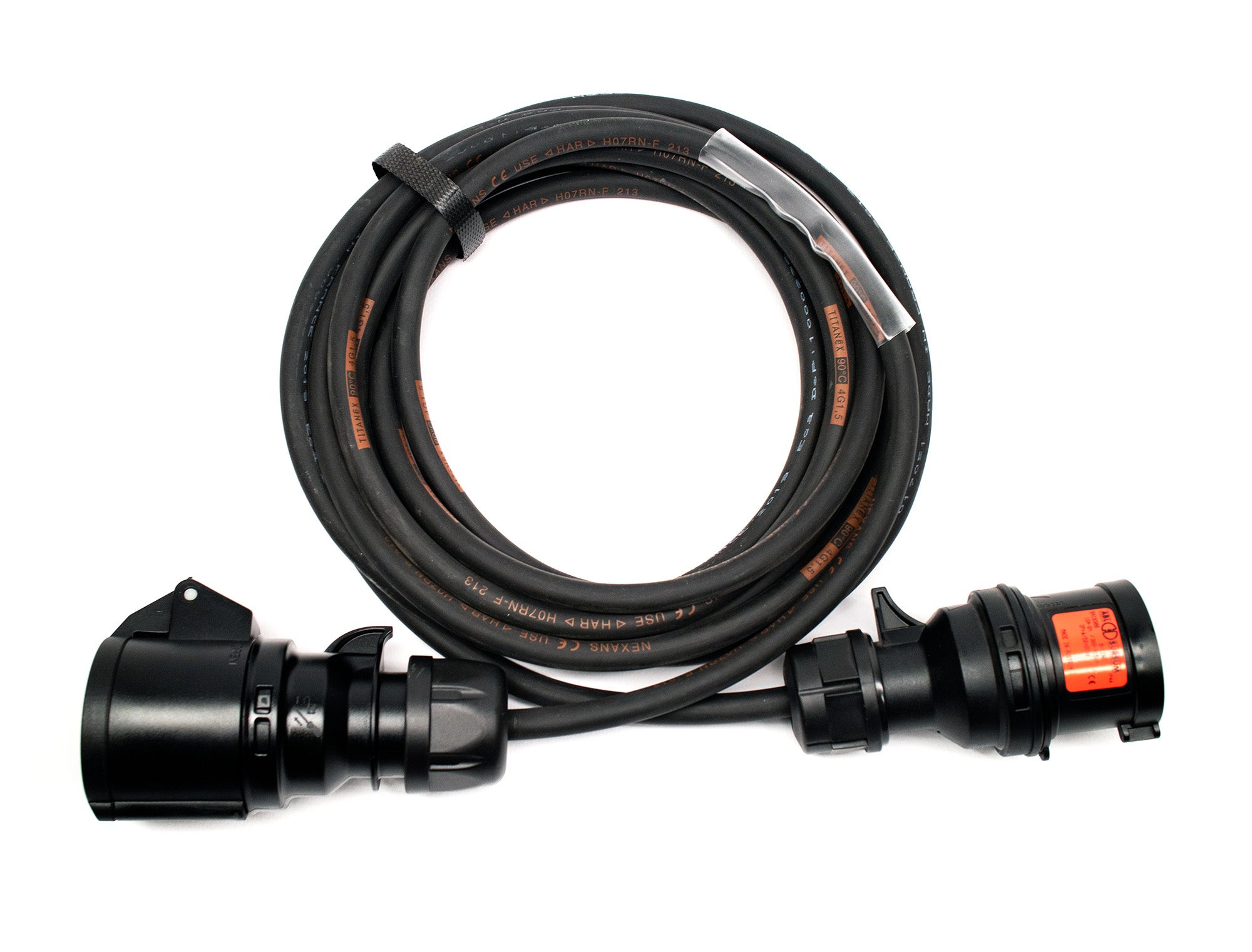 Motorkabel Titanex 4x1,5mm² Svart CEE  - Prolite | Bellalite