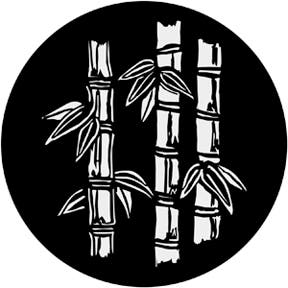 Bamboo Stems Metallgobo, A-Size (100mm) - Rosco | Bellalite Bamboo Stems Metallgobo, A-Size (100mm) - Rosco | Bellalite