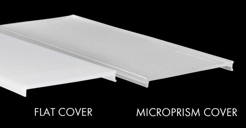 Plastic Cover L-Line Flat, 2m Frost - PROLED | Bellalite Plastic Cover L-Line Flat, 2m Frost - PROLED | Bellalite