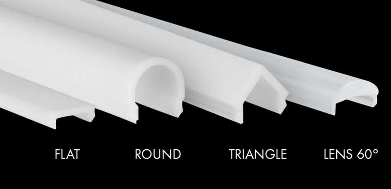 Plastic Cover S-Line Flat Break Proof, 5m Opal - PROLED | Bellalite Plastic Cover S-Line Flat Break Proof, 5m Opal - PROLED | Bellalite