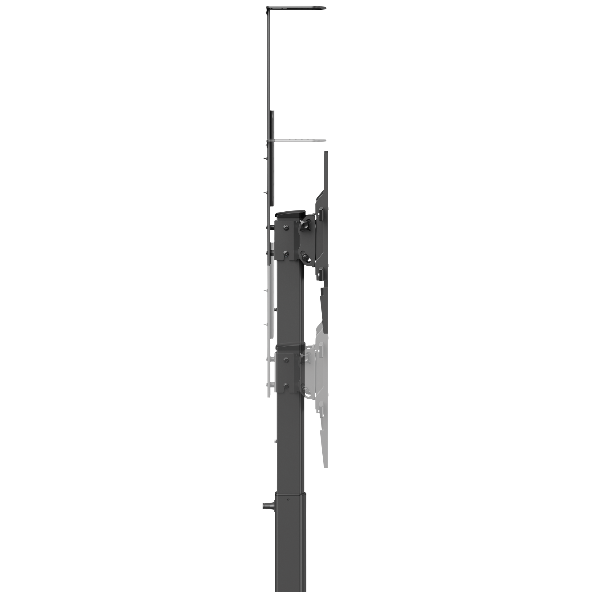 Golvstativ Flatscreen Trolley 9 37" - 70"  - Showgear | Bellalite