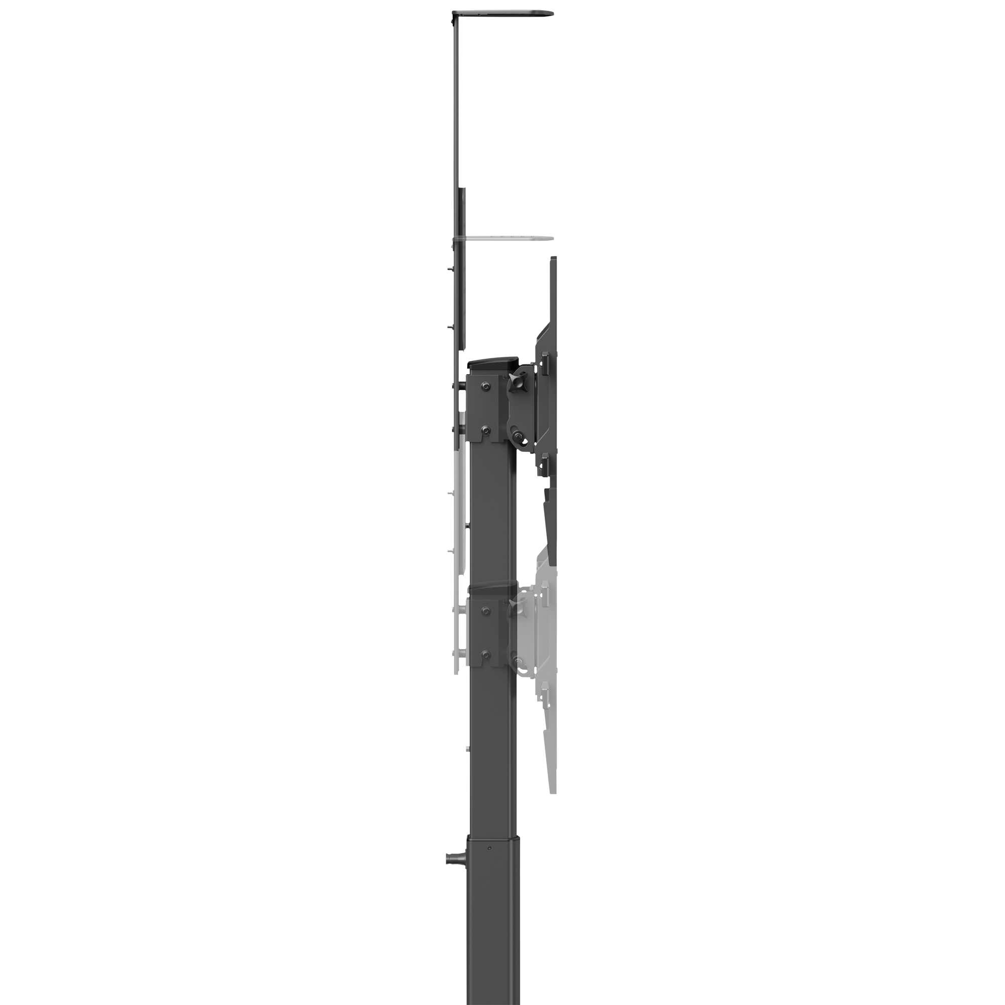 Golvstativ Flatscreen Trolley 9 37" - 70" - Showgear | Bellalite Golvstativ Flatscreen Trolley 9 37" - 70" - Showgear | Bellalite