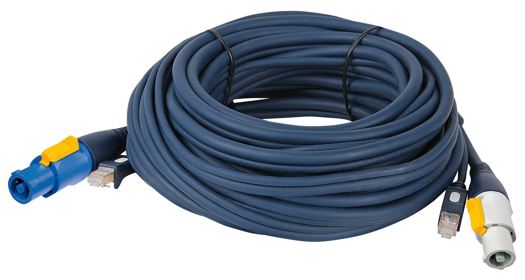 Hybridkabel, Neutrik Powercon / RJ45 - DAP | Bellalite