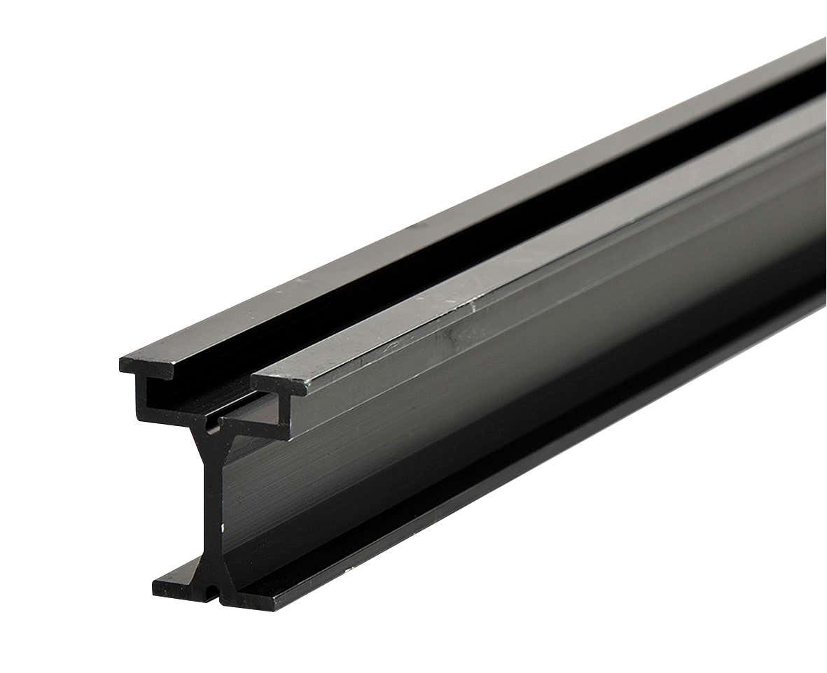 Eurotrack - Rail 200cm 200cm, Svart - Wentex | Bellalite Eurotrack - Rail 200cm 200cm, Svart - Wentex | Bellalite