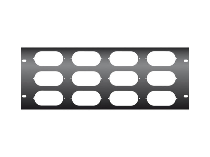 KILT Uttagspanel 19" f. 12 Dubbla Schuko - Kilt | Bellalite