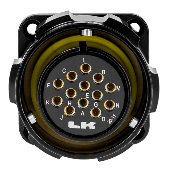 LK Audio Multipin 13-Pol Chassihona - LK Connectors | Bellalite