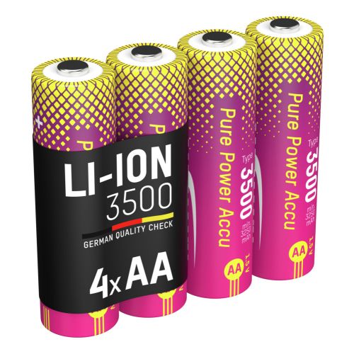Ansmann Pure Power Li-Ion battery AA 3500mAh - Ansmann | Bellalite
