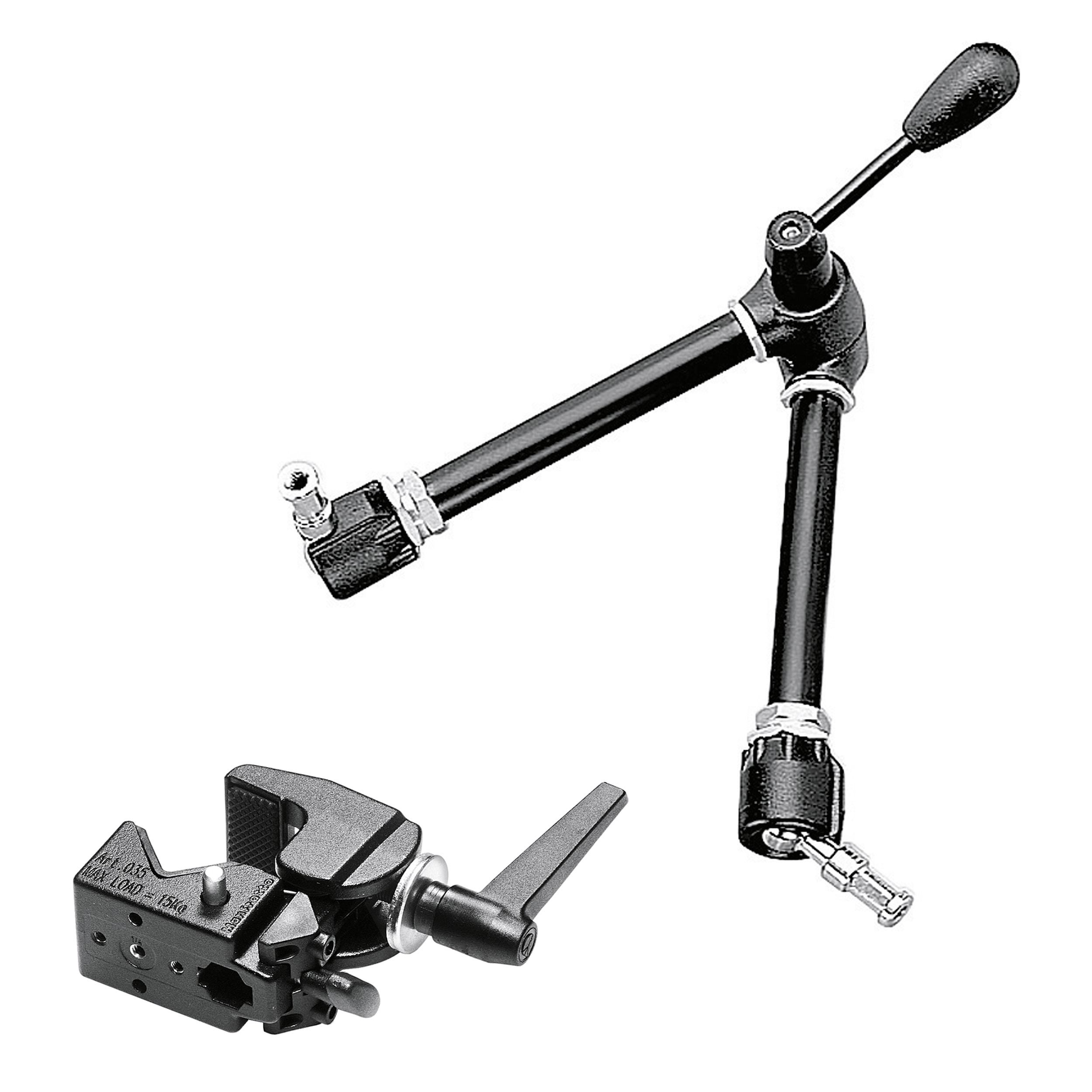 Manfrotto 143R Magic Arm + Super Clamp - Manfrotto | Bellalite