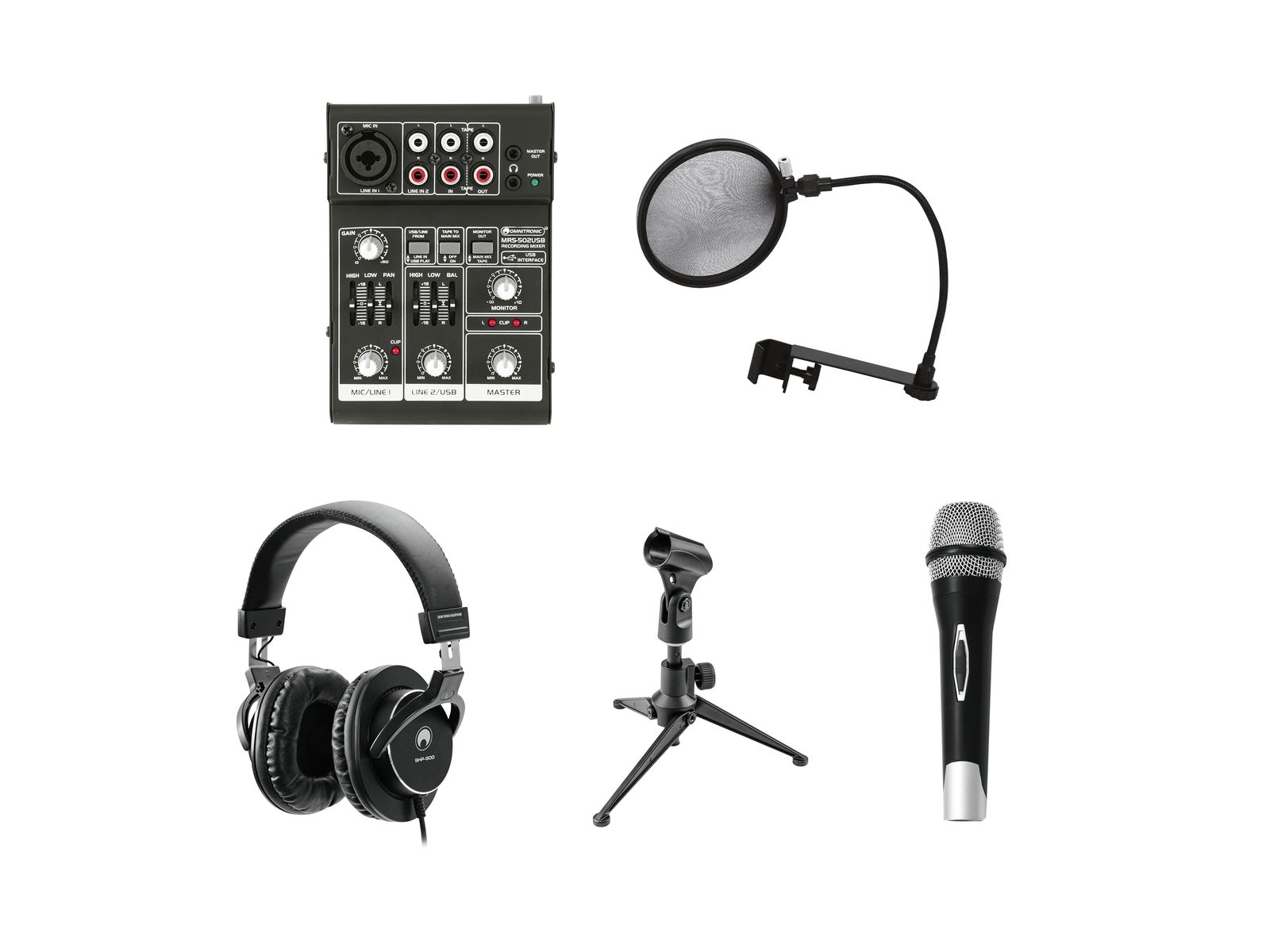 Podcast Set 1 - Omnitronic | Bellalite