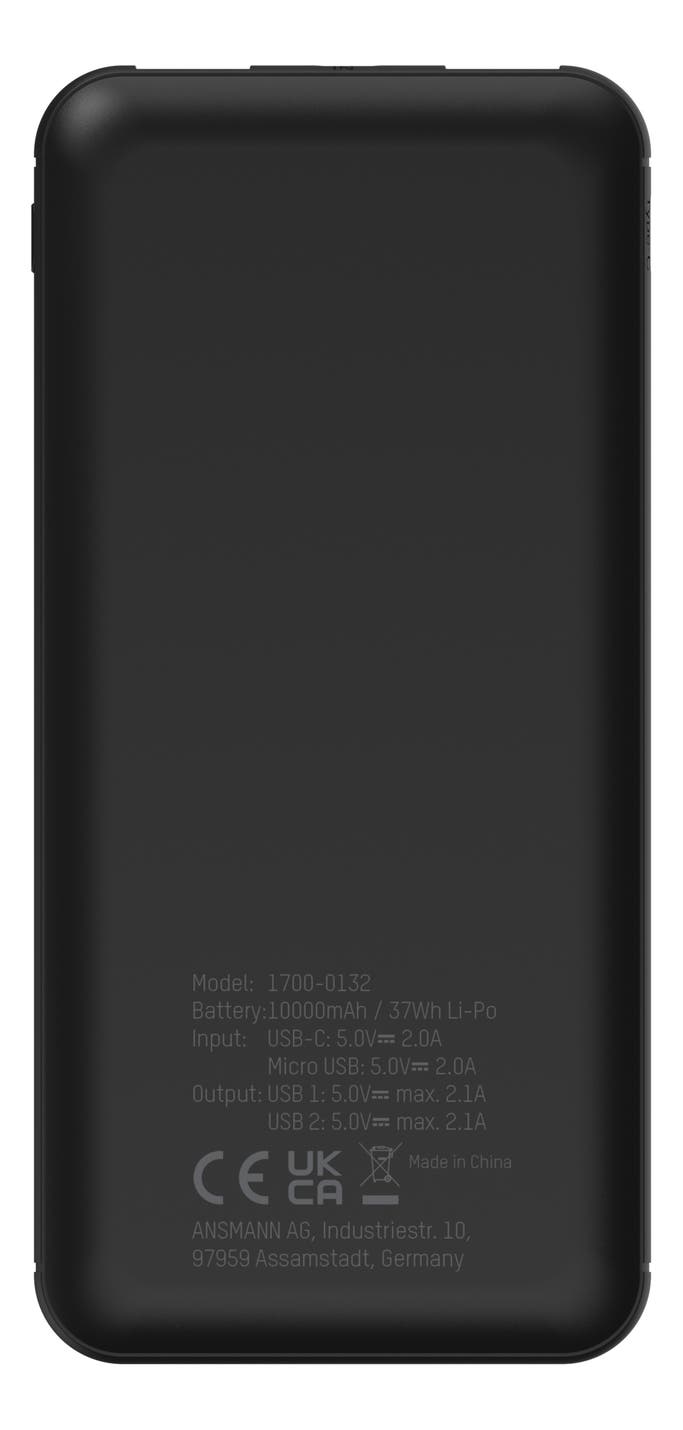 Powerbank 10000mAh PB212 2x USB - Ansmann | Bellalite Powerbank 10000mAh PB212 2x USB - Ansmann | Bellalite
