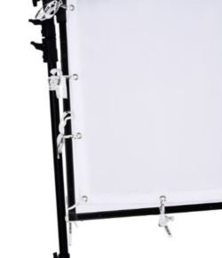 Rosco Butterfly 3062 1/2 Silent Grid Cloth 5,90x5,90m (20'x20') - Rosco | Bellalite