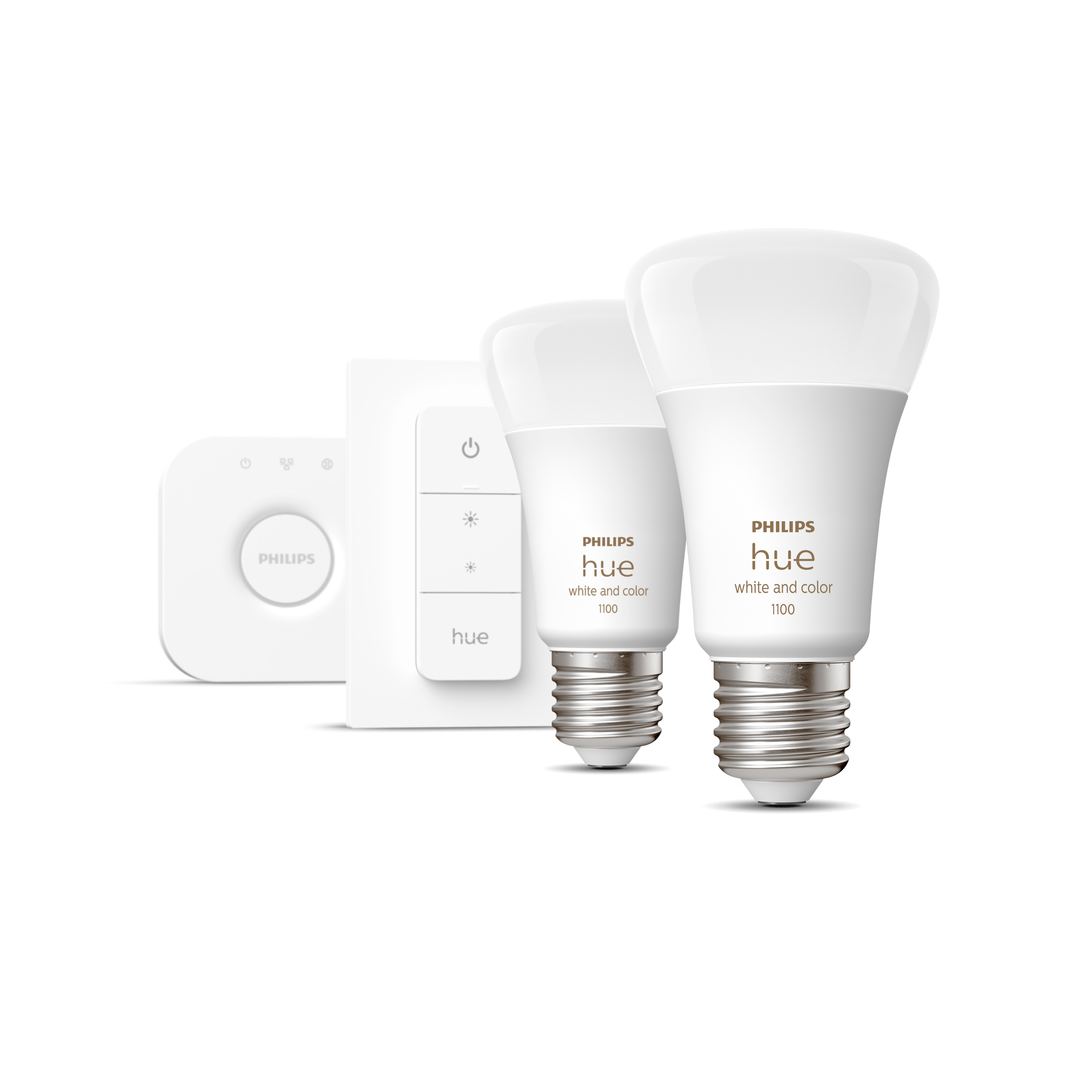 Philips Hue Startpaket 2x 9W White & Color E27 - Philips Hue | Bellalite