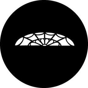 Transom Metallgobo, (50mm/38mm) - Rosco | Bellalite