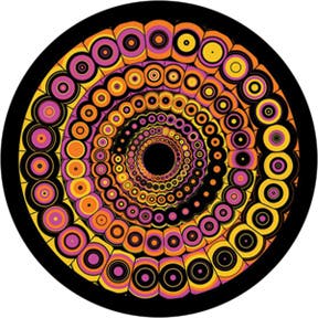 Pucci Spin 2 Glasgobo färg, Size: (ange storlek) - Rosco | Bellalite Pucci Spin 2 Glasgobo färg, Size: (ange storlek) - Rosco | Bellalite