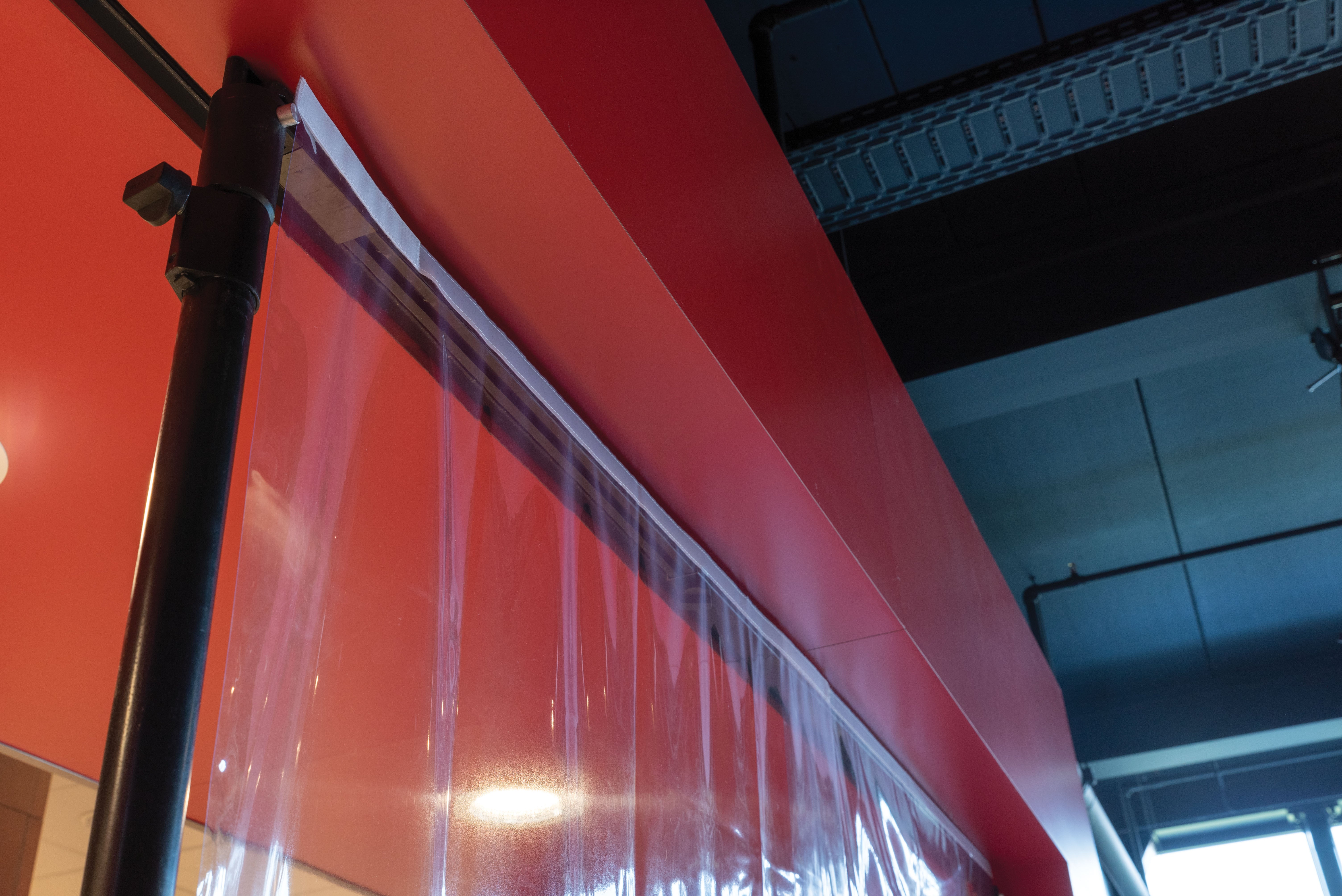 Pipe & Drape - Transparent Screen 125cm x130cm 125cm x130cm - Wentex | Bellalite