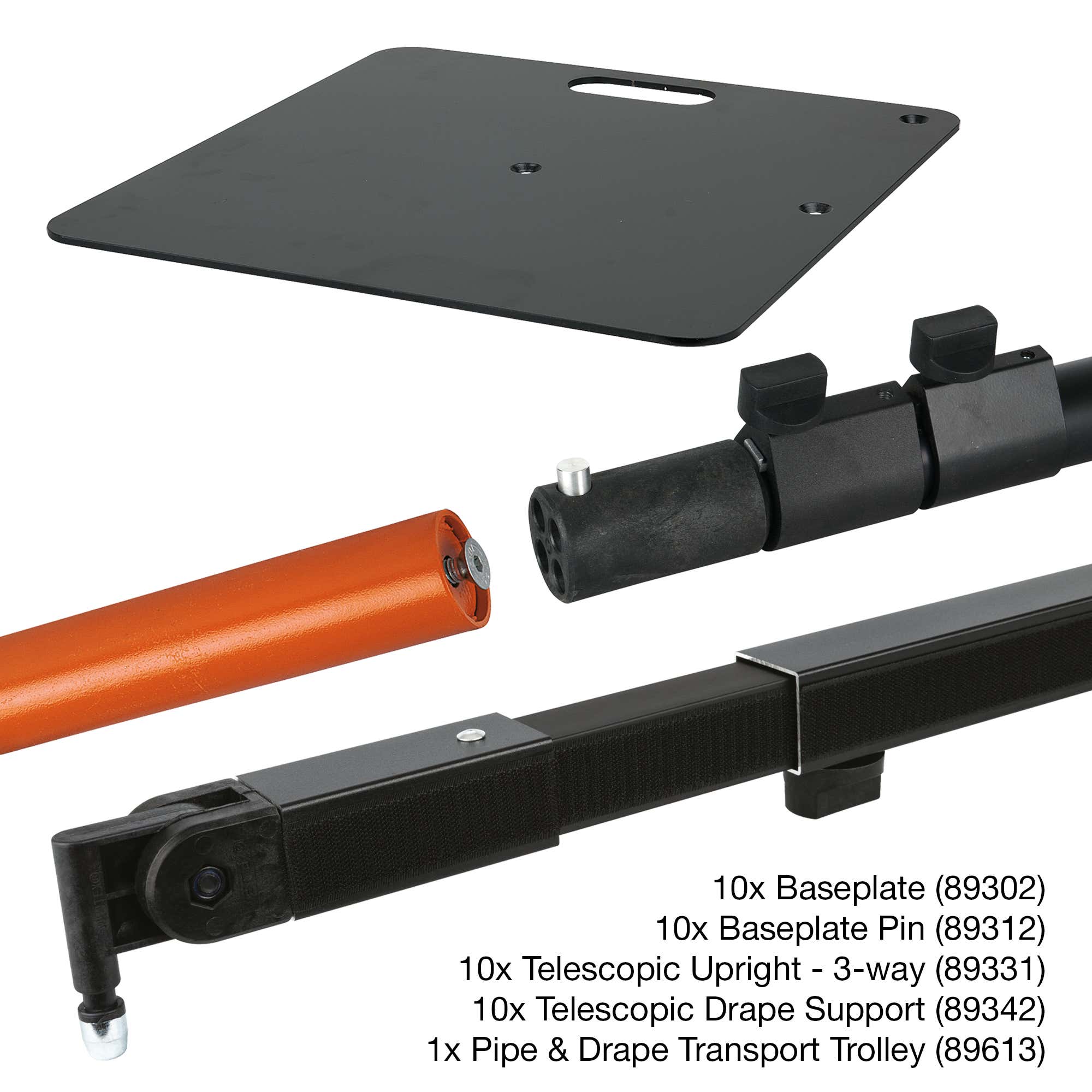 Wentex Pipe & Drape Transport Trolley Full Hardware Set 4m Exklusive tyger - Wentex | Bellalite Wentex Pipe & Drape Transport Trolley Full Hardware Set 4m Exklusive tyger - Wentex | Bellalite