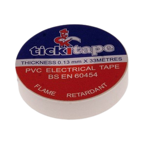 PVC Märktejp Tickitape Vit - Tickitape | Bellalite
