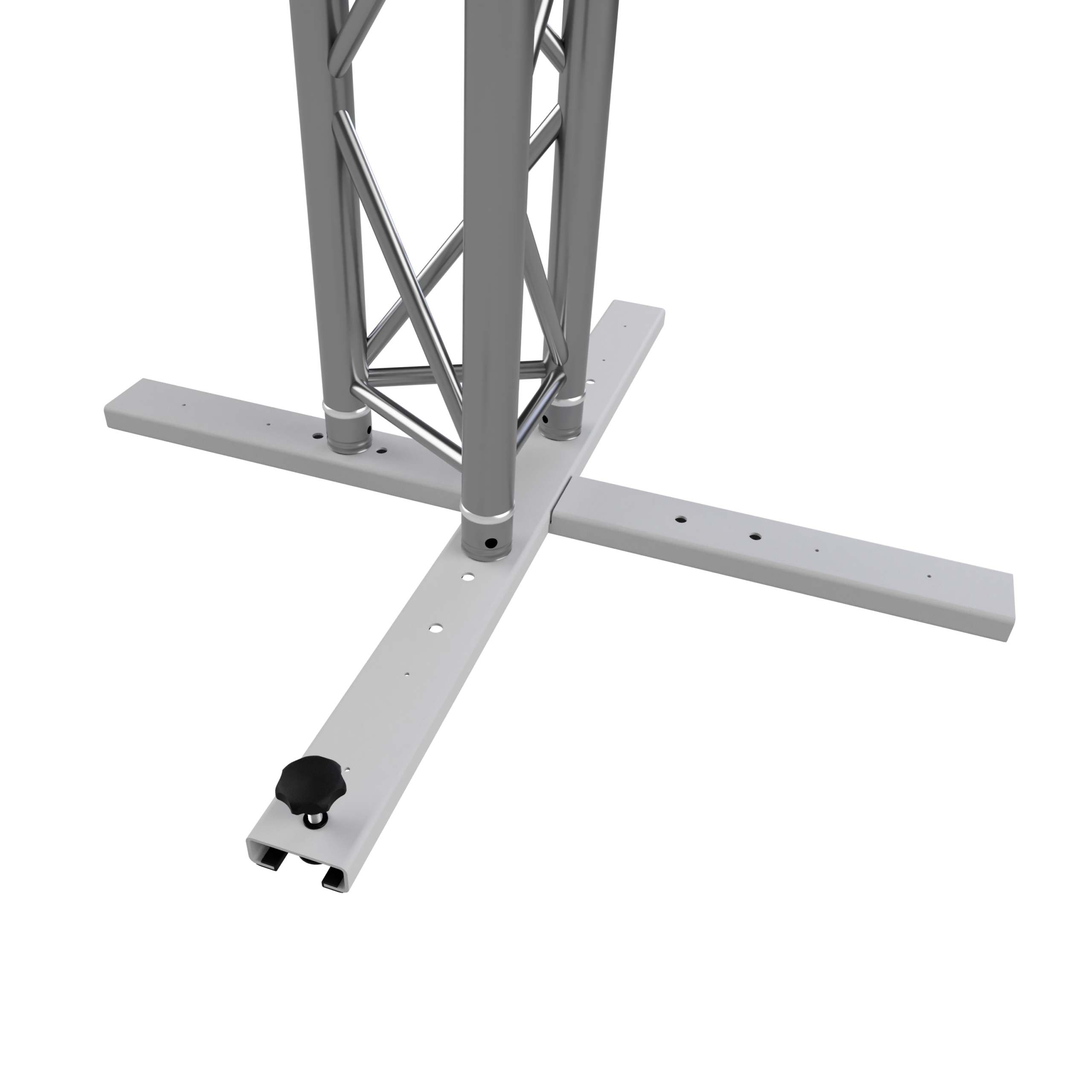 Vertitruss MXS-1000 Baseplate Silver, inkl. kopplingar - Vertitruss | Bellalite
