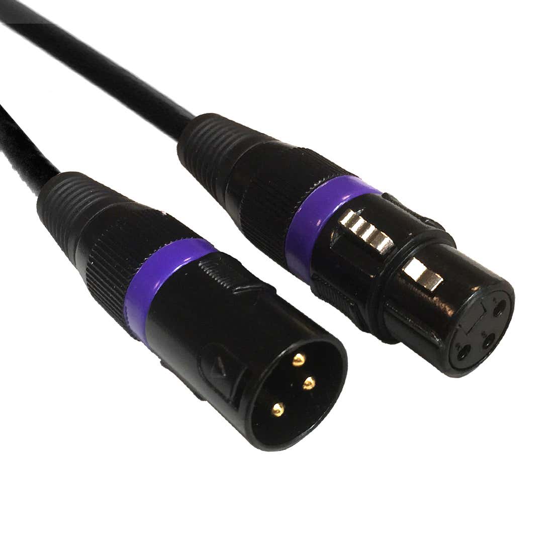 DMX-Kabel Accu-Cable XLR 3-Pol 0,5m - ADJ | Bellalite DMX-Kabel Accu-Cable XLR 3-Pol 0,5m - ADJ | Bellalite