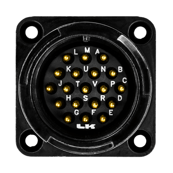 LK Audio Multipin 19-Pol Chassihane - LK Connectors | Bellalite
