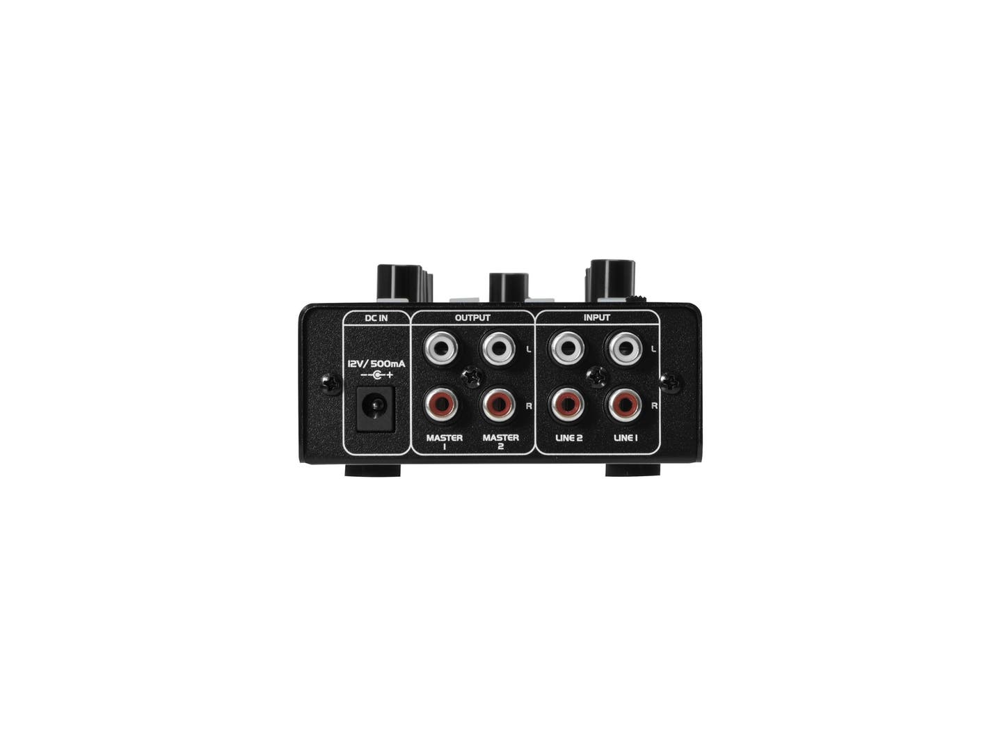 Ljudmixer GNOME-202P Mini Mixer Svart - Omnitronic | Bellalite Ljudmixer GNOME-202P Mini Mixer Svart - Omnitronic | Bellalite