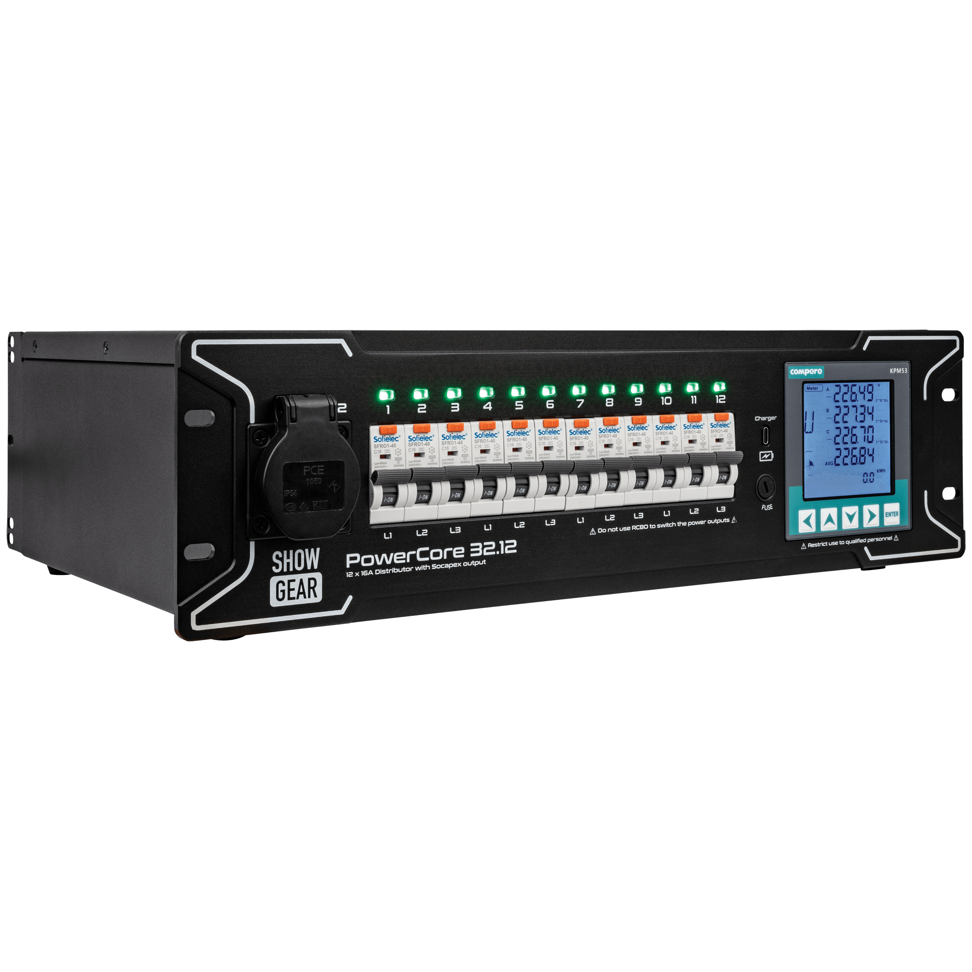 PowerCore 32.12 - Showgear | Bellalite