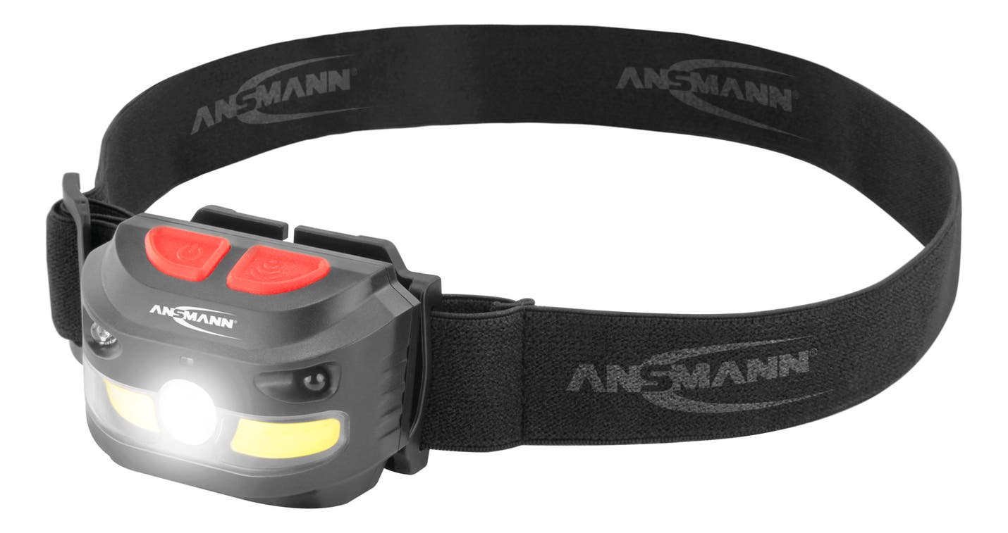 Pannlampa HD250RS 4W COB + 5W LED, Rechargeable - Ansmann | Bellalite Pannlampa HD250RS 4W COB + 5W LED, Rechargeable - Ansmann | Bellalite