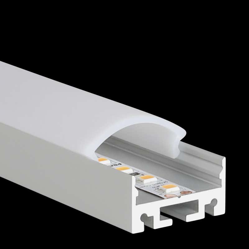 Aluminiumprofil M-Line Extra Low 24, 2m - PROLED | Bellalite Aluminiumprofil M-Line Extra Low 24, 2m - PROLED | Bellalite