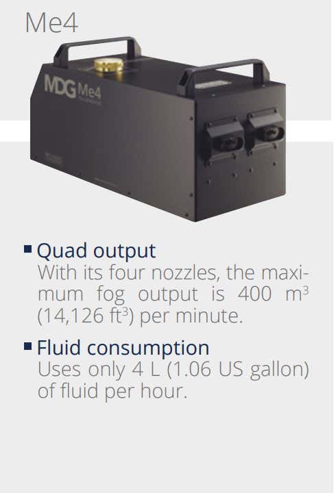 MDG ME4 Quad High Output - MDG | Bellalite MDG ME4 Quad High Output - MDG | Bellalite