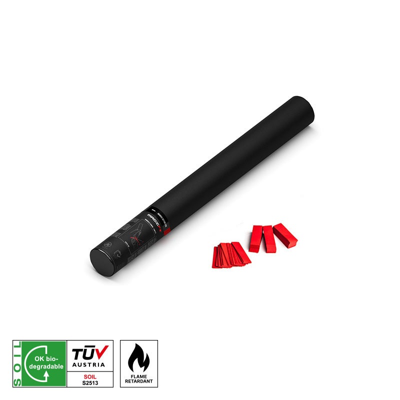 MAGICFX® Handheld Confetti Cannon 50cm Red - MagicFX | Bellalite