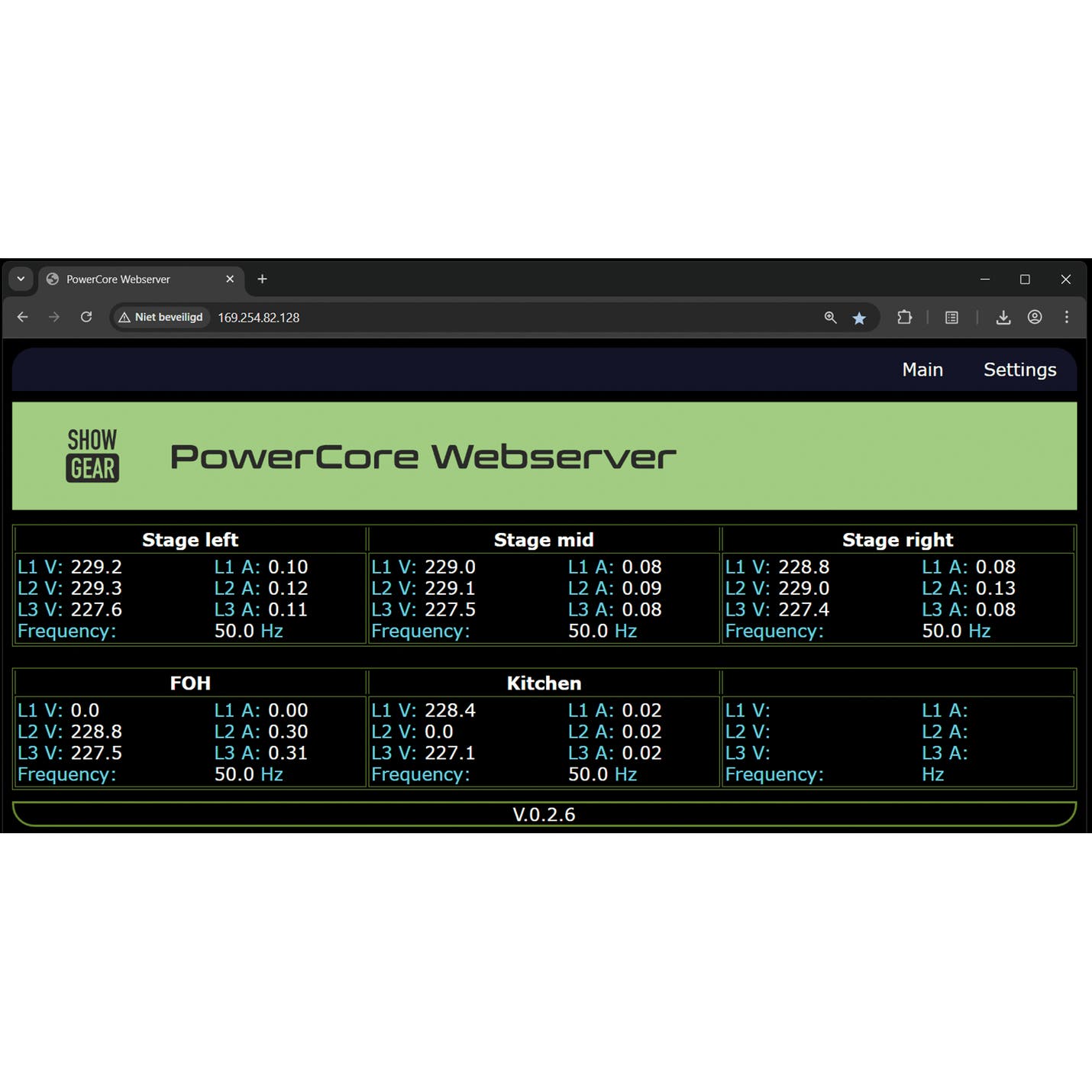 PowerCore Server - Showgear | Bellalite PowerCore Server - Showgear | Bellalite