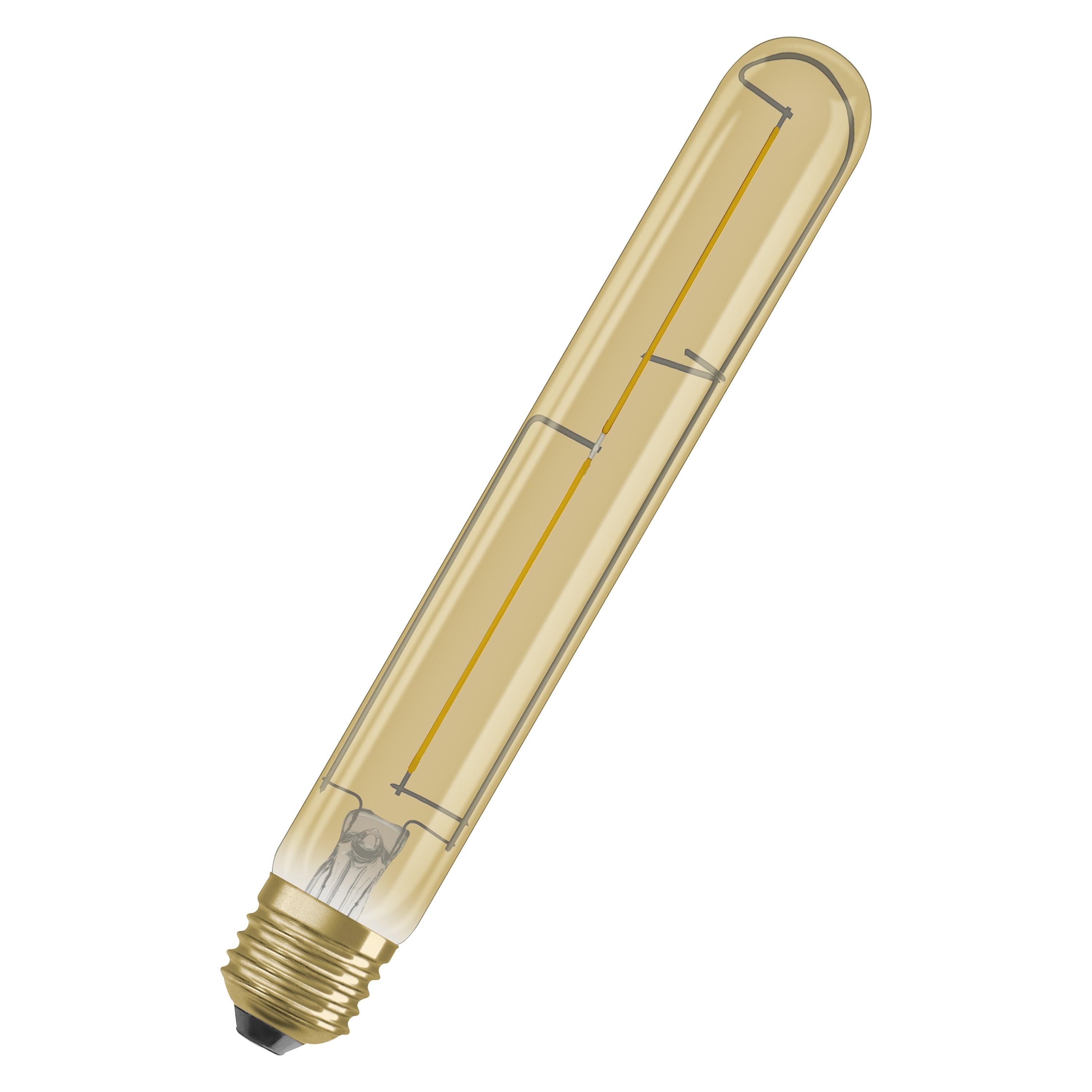 Vintage 1906 LED Tube Guld 2400K - Ledvance | Bellalite