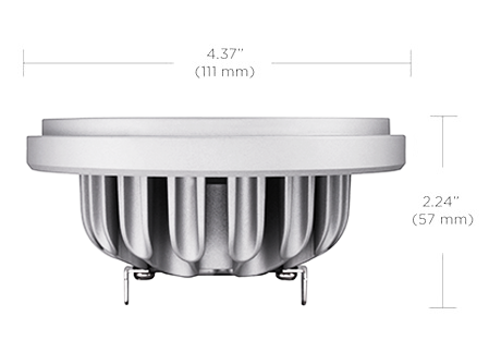 Soraa AR111 Vivid, 95CRI 3000K 18,5W 25° - Soraa | Bellalite