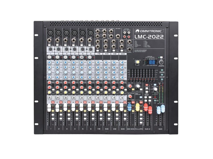 Ljudmixer LMC-2022FX USB Mixing Console - Omnitronic | Bellalite Ljudmixer LMC-2022FX USB Mixing Console - Omnitronic | Bellalite