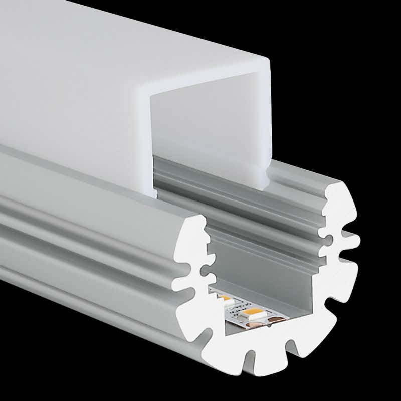 Aluminiumprofil M-Line Circle, 3m - PROLED | Bellalite Aluminiumprofil M-Line Circle, 3m - PROLED | Bellalite