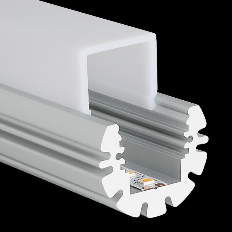 Aluminiumprofil M-Line Circle, 3m - PROLED | Bellalite Aluminiumprofil M-Line Circle, 3m - PROLED | Bellalite
