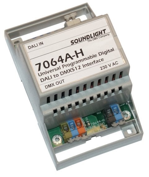 Soundlight DALI / DMX Decoder 7064A-H - Soundlight | Bellalite Soundlight DALI / DMX Decoder 7064A-H - Soundlight | Bellalite