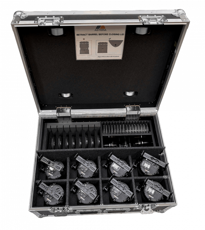 Astera QuikBeam Set 8x QuikBeam + tillbehör - Astera | Bellalite