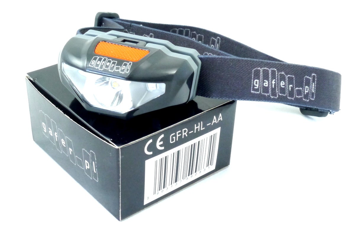 Headlight Led 1XAA  Svart - Gafer.pl | Bellalite